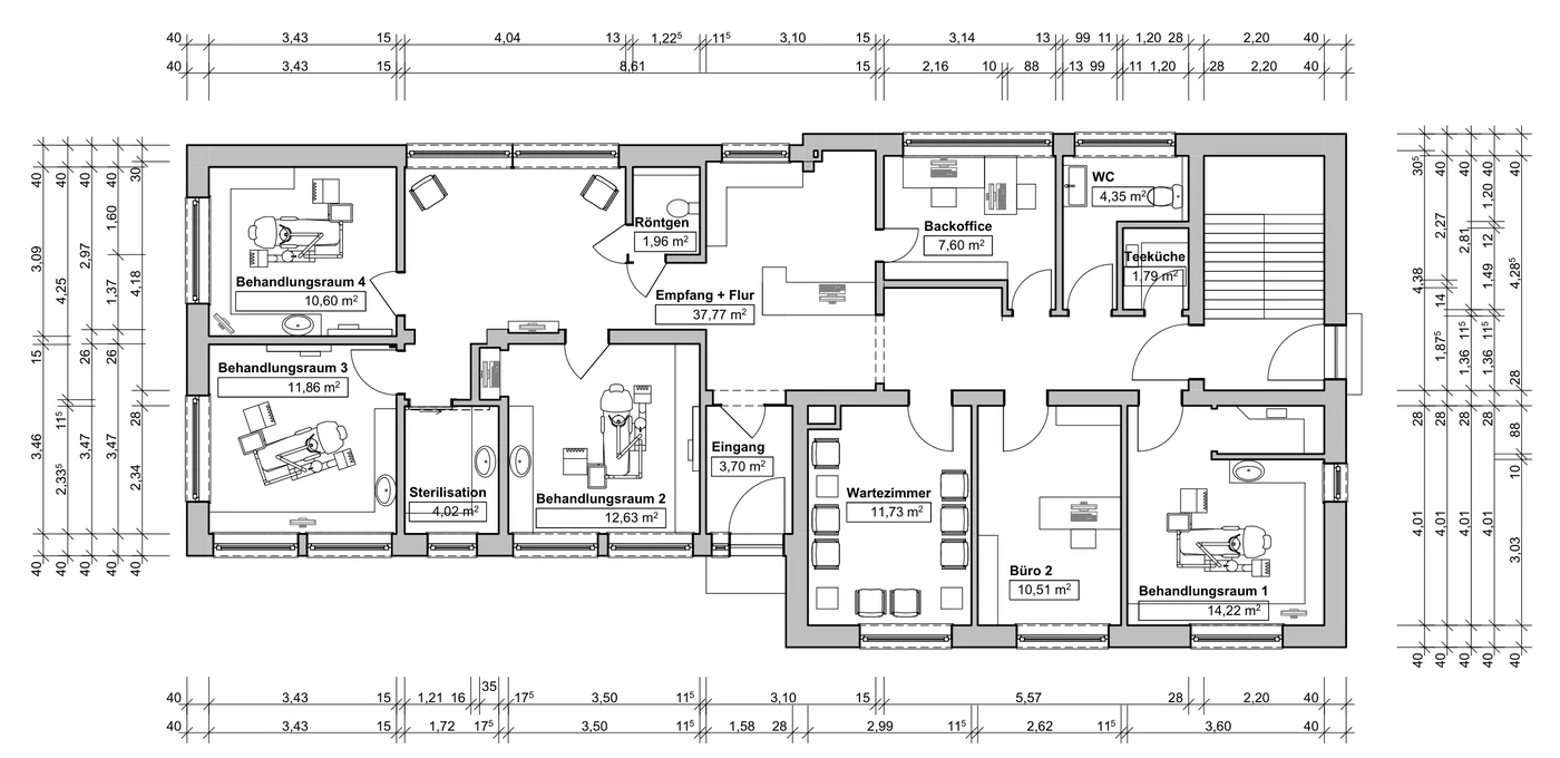Grundriss EG · M 1:100